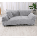 Housse de canapé apaisante pour animaux de compagnie Gris clair - Confort de canapé relaxant - Microfibre