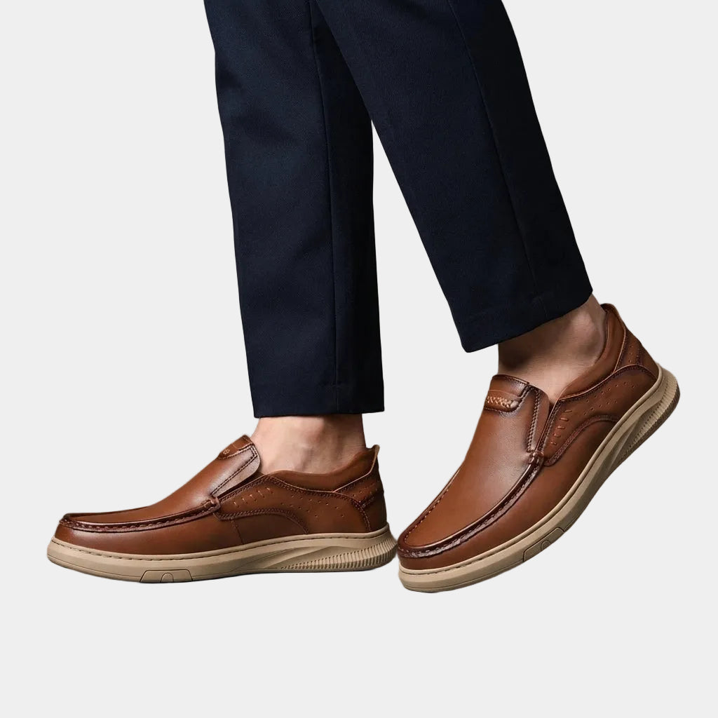 Mocassins : Chaussures homme slip-on dans de Marche Lino