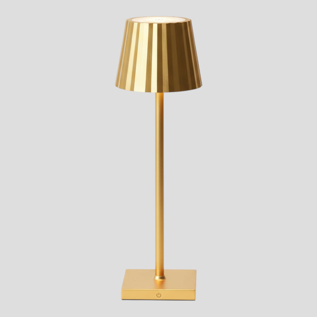 Lampe de Table LED Sans Fil avec Batterie Rechargeable et Commande Tactile Aluminium