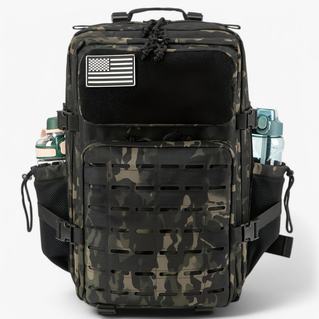 Sac à dos Tactique Militaire 40L Imperméable - Robuste, Multi-poches pour Outdoor, Trekking et Survie