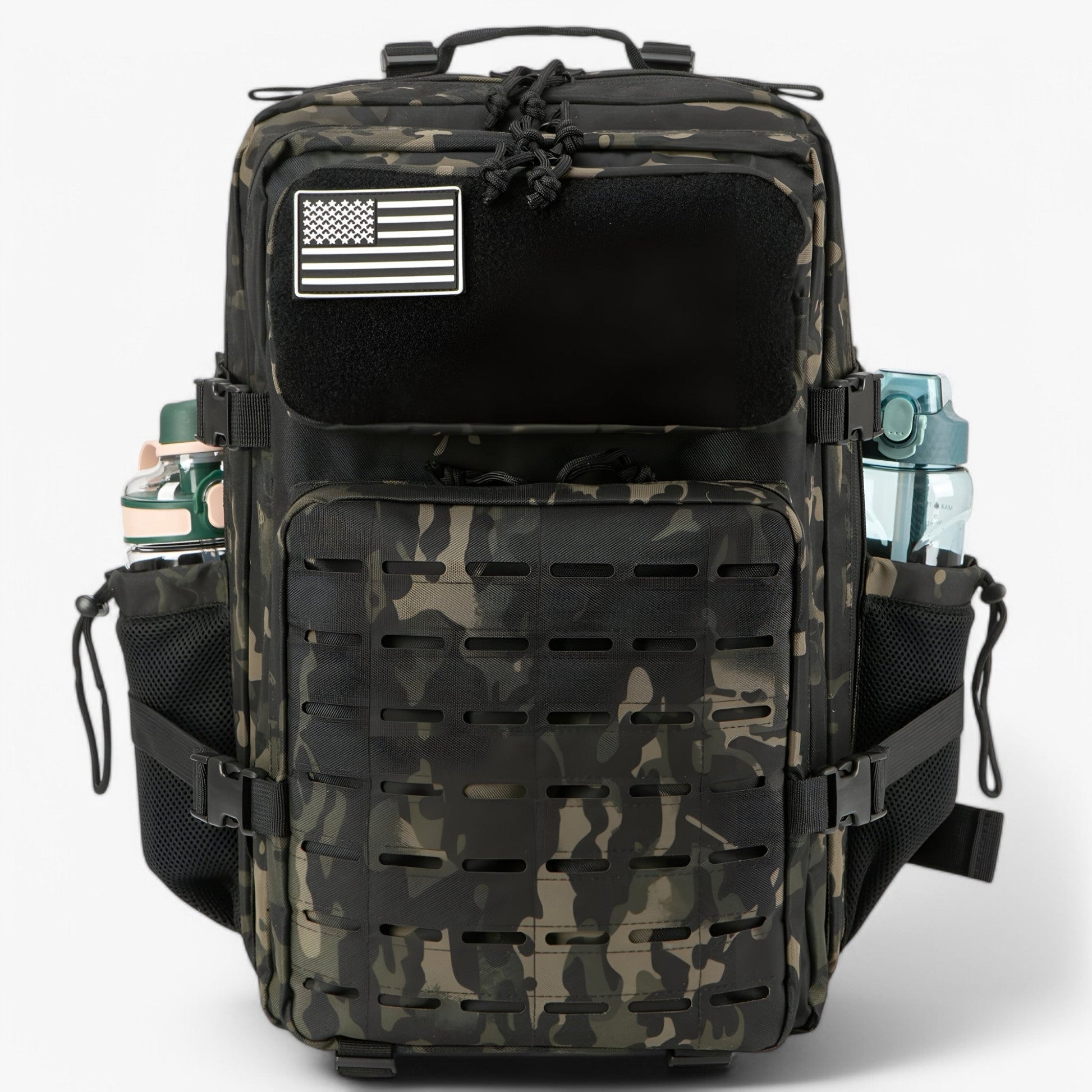 Sac à dos Tactique Militaire 40L Imperméable - Robuste, Multi-poches pour Outdoor, Trekking et Survie