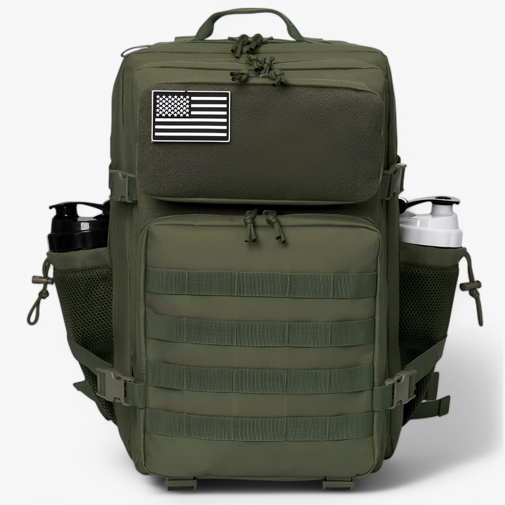 Sac à dos Tactique Militaire 40L Imperméable - Robuste, Multi-poches pour Outdoor, Trekking et Survie