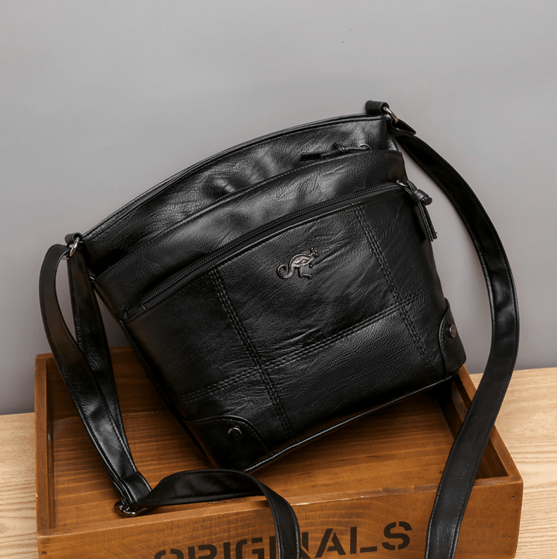 Toli™ - Vintage leren schoudertas
