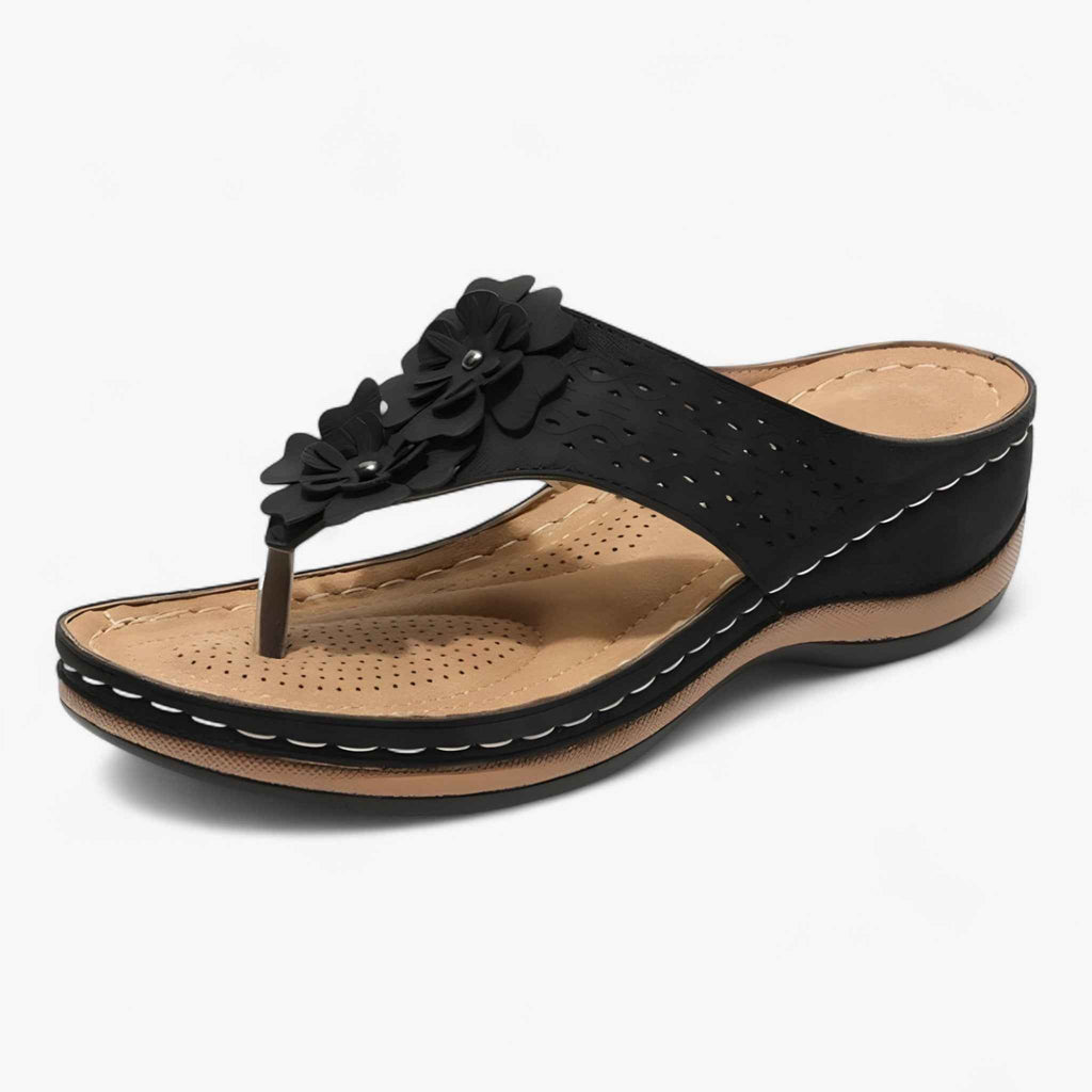 Sandals : Sandales Femme Élégantes en Cuir Véritable : Confortables, Légères et Respirantes pour l'Été dans de Marche Lino