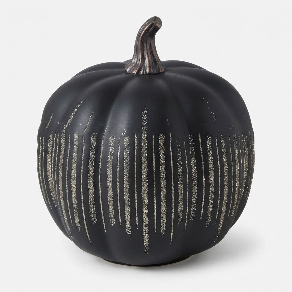 Lampe Citrouille à Lumières Scintillantes avec Minuteur - Déco Halloween LED