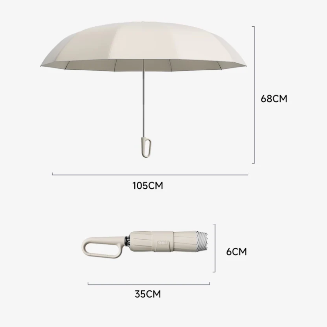 Umbrella : Parapluie Anti-Tempête Coupe-Vent dans de Marche Lino
