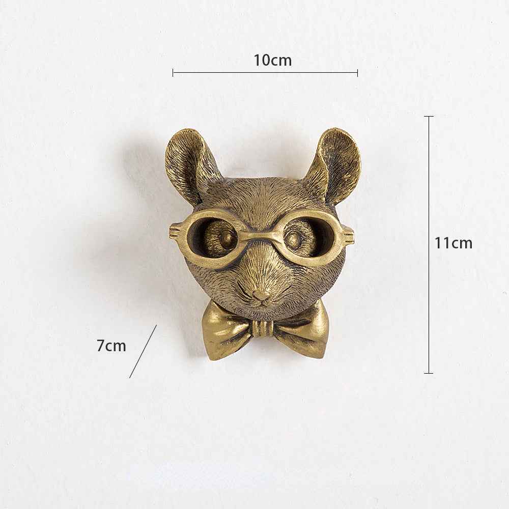 Frankie la tête de cerf – Décoration murale à accrocher sur le mur