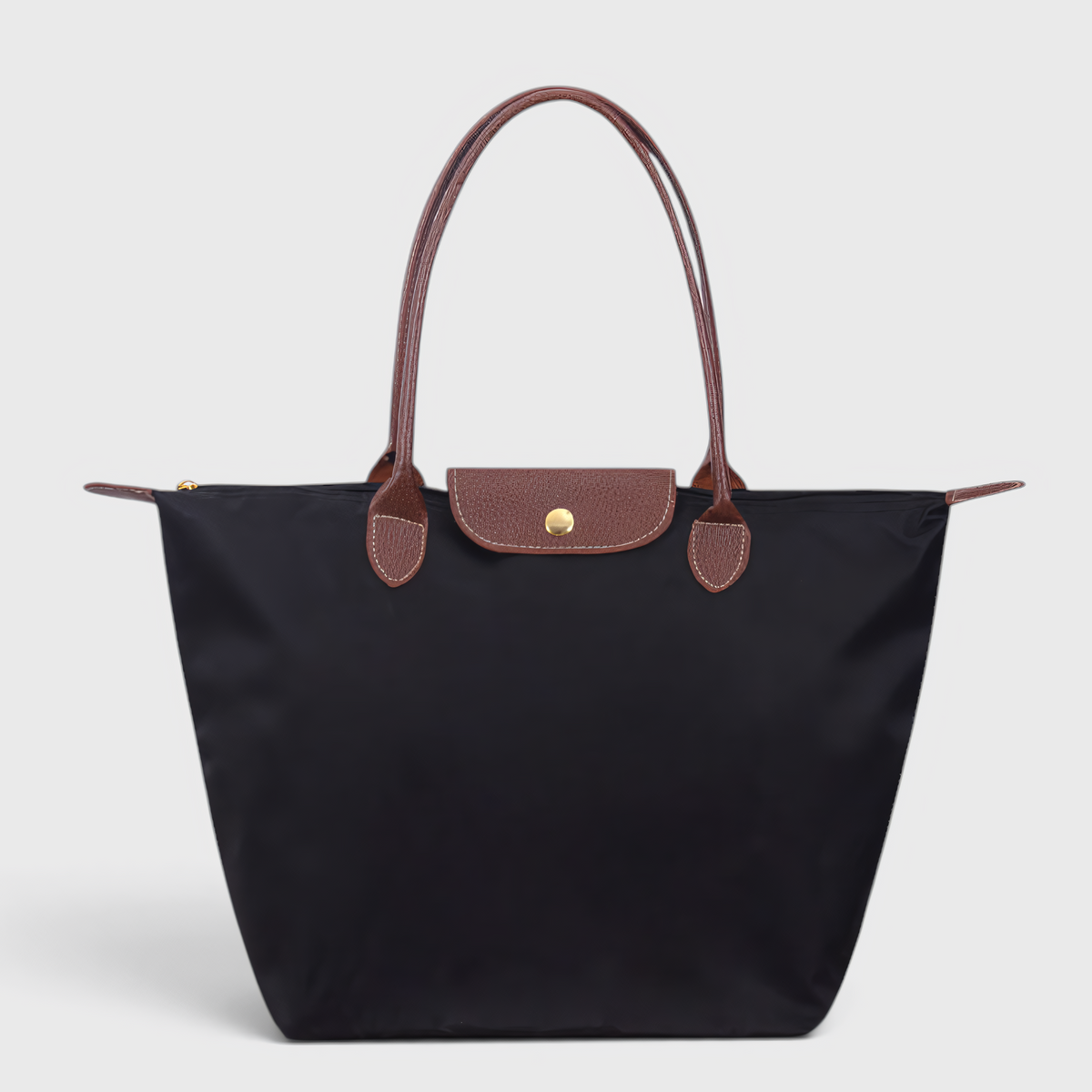 Handbag : Sac à Main en Nylon pour le Travail & le Quotidien – Spacieux, Élégant & Pratique dans Noir de Marche Lino