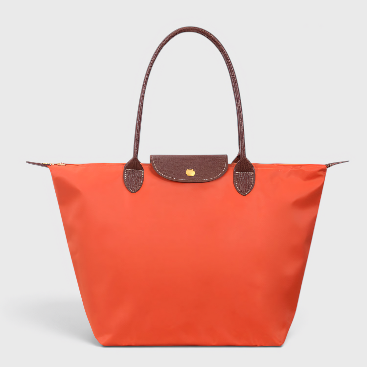 Handbag : Sac à Main en Nylon pour le Travail & le Quotidien – Spacieux, Élégant & Pratique dans Orange de Marche Lino