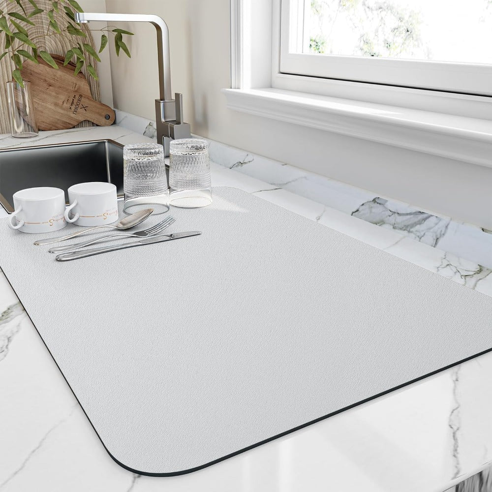 Kitchen Mats : Tapis d'Égouttoir de Cuisine à Séchage Rapide | Très Absorbant dans de Casa & Beyond