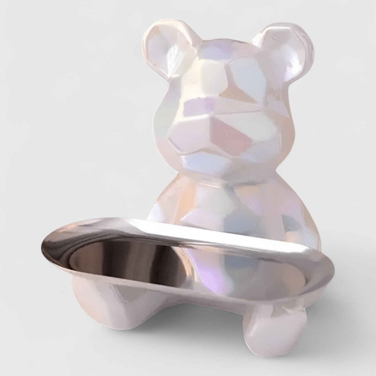 Boîtes décoratives : Objet Déco Céramique Multifonctionnel pour un Style Pratique Métal dans Blanc- A de Marche Lino