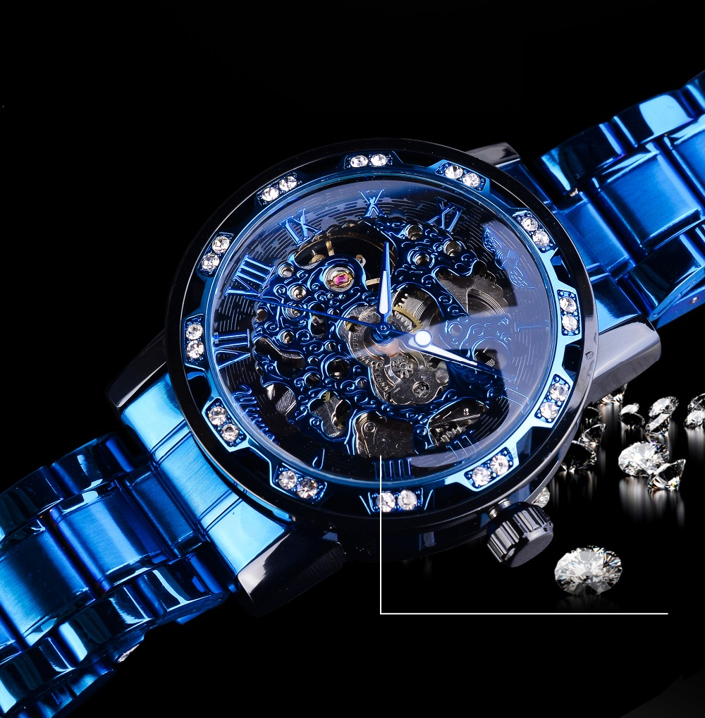 Montre Homme Acier Doré - Montre-bracelet Quartz Luxe avec Bracelet en Acier Réglable