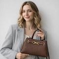 Sac Bandoulière Femme Minimaliste en PU Sangle Réglable