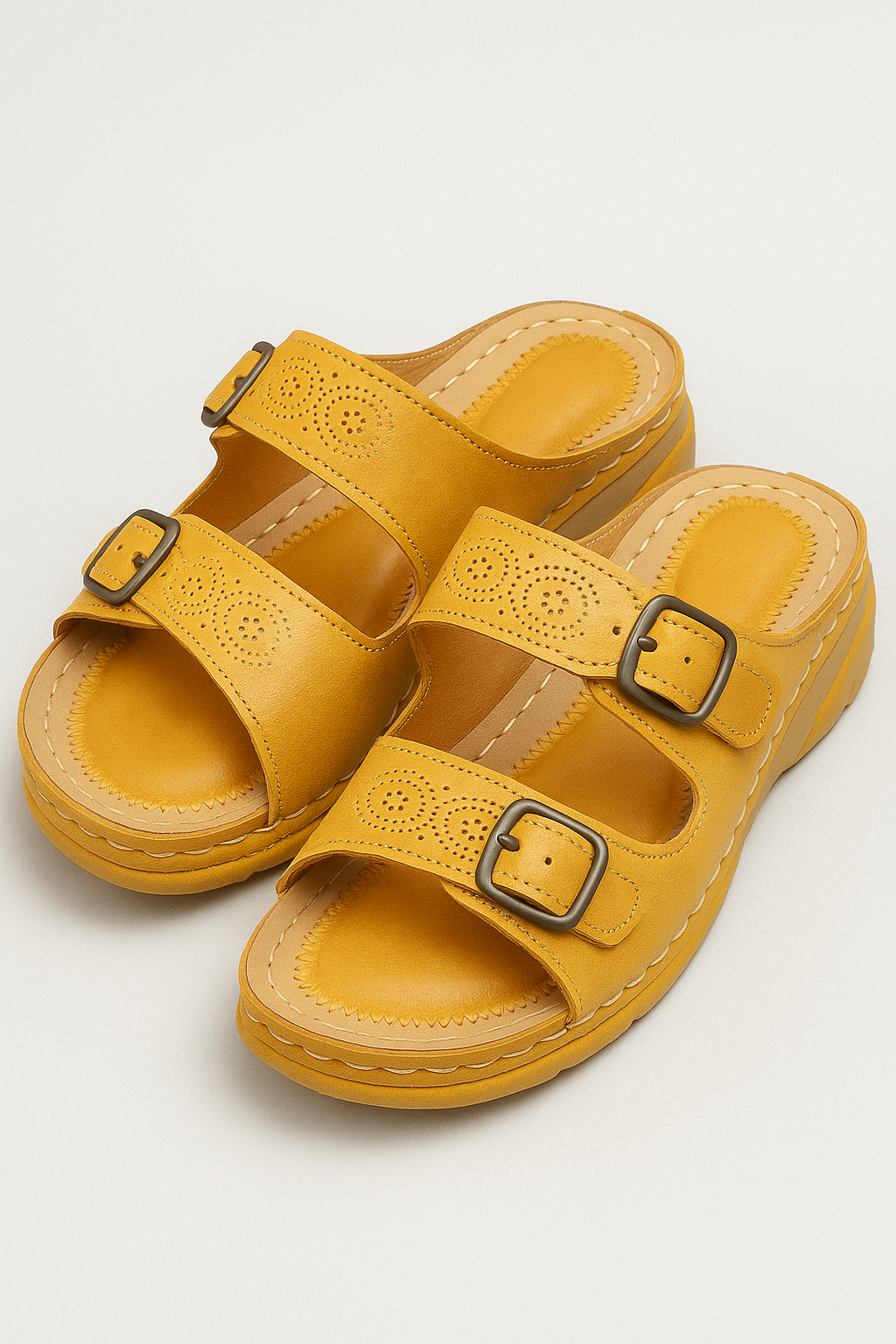 Leichte und atmungsaktive orthopädische Sommersandalen für Herren, für Diabetiker und empfindliche Füße